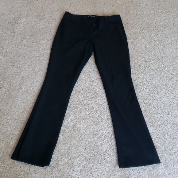 Express Black Columnist  trousers - Picture 1 of 3